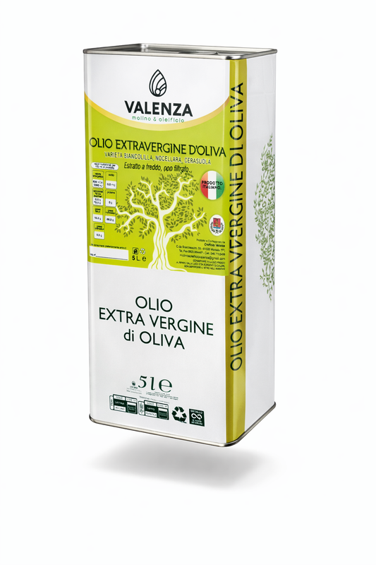 5L Olio Extravergine di Oliva Tradizionale in Latta - Varia Coltura Siciliana