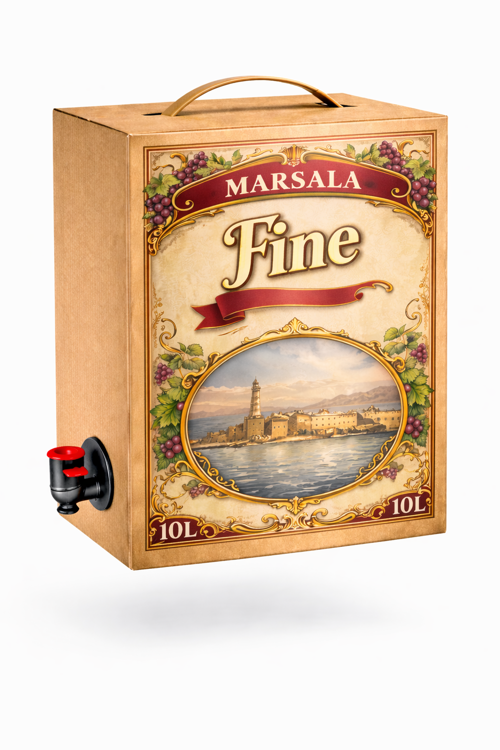 Marsala Fine DOC in Bag-in-Box da 10 Litri
