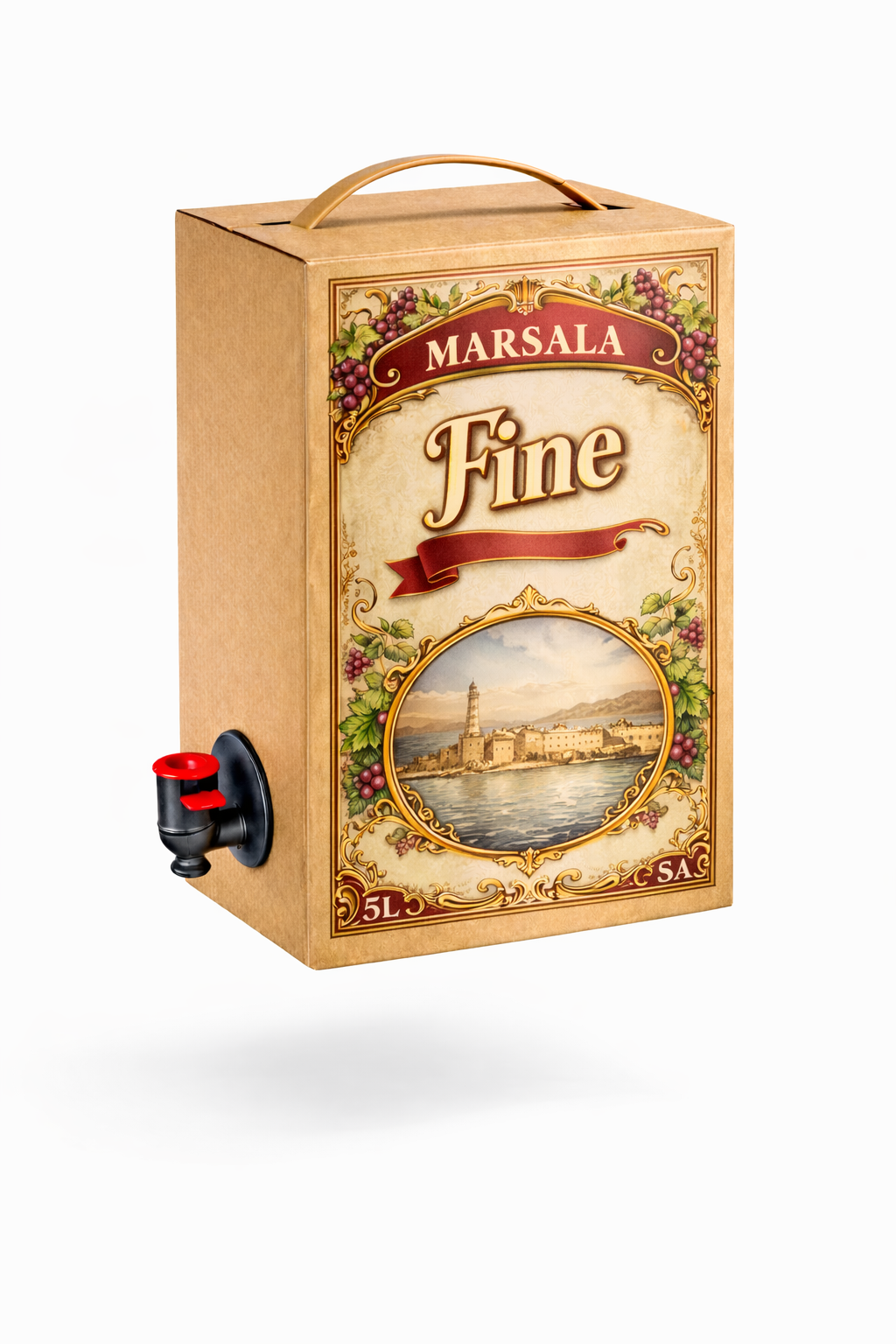 Marsala Fine DOC in Bag-in-Box da 5 Litri
